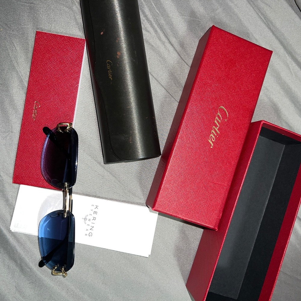 Cartier Gold Wire Frames - image 2